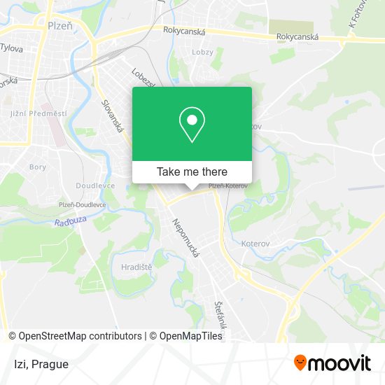 Карта Izi