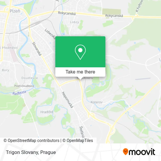 Карта Trigon Slovany