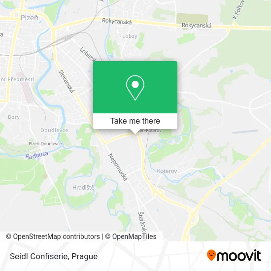 Seidl Confiserie map