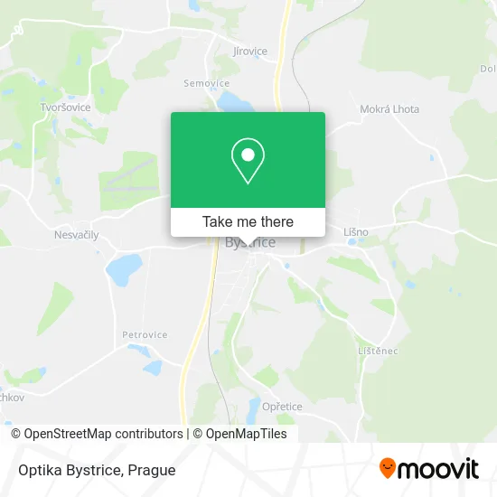 Карта Optika Bystrice