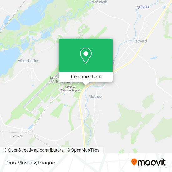 Карта Ono Mošnov