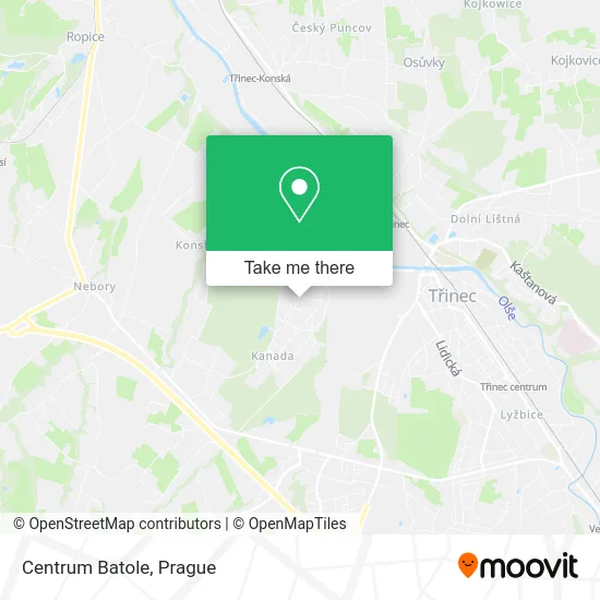 Карта Centrum Batole