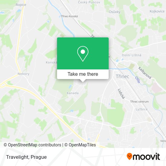 Карта Travelight