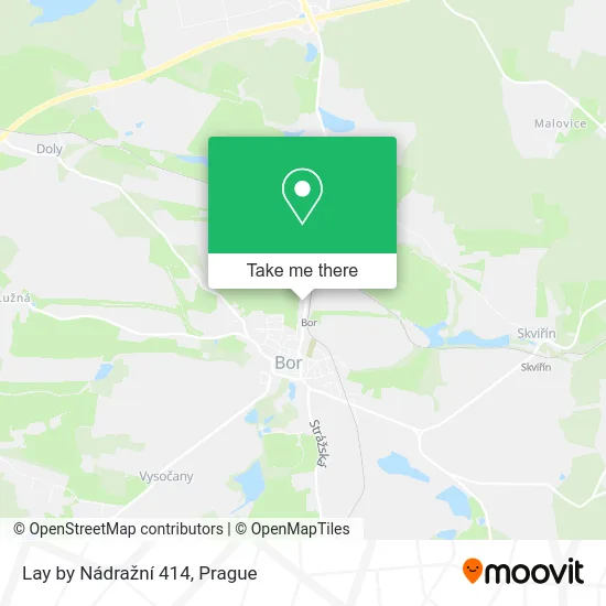Карта Lay by Nádražní 414