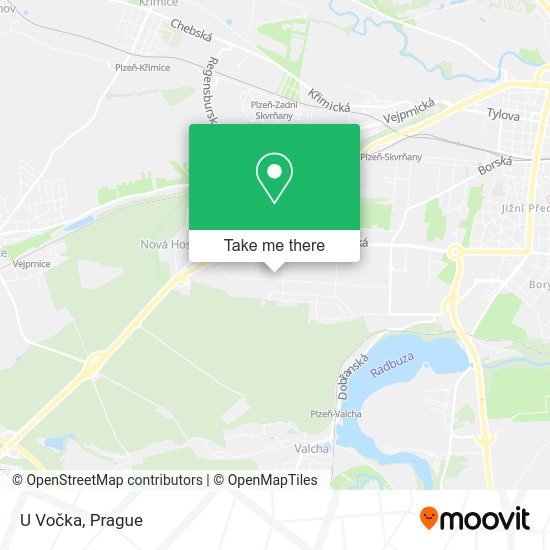 Карта U Vočka