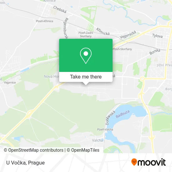 Карта U Vočka
