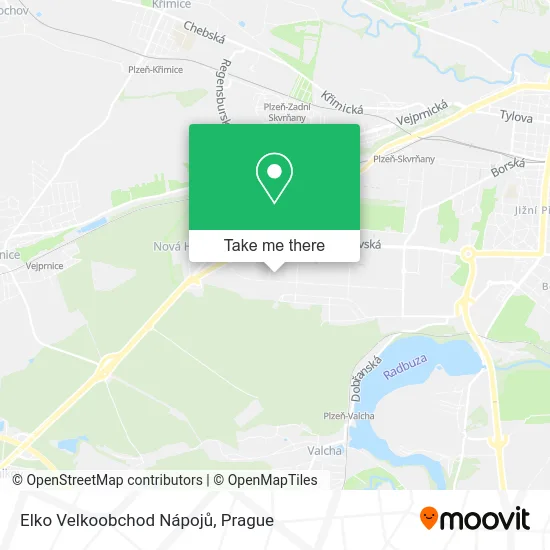 Карта Elko Velkoobchod Nápojů