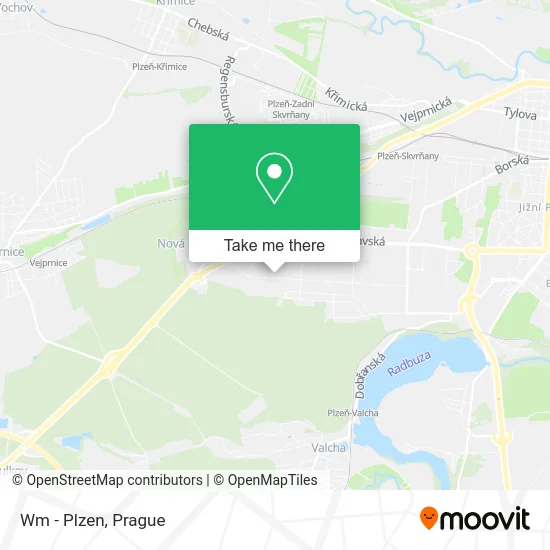 Карта Wm - Plzen
