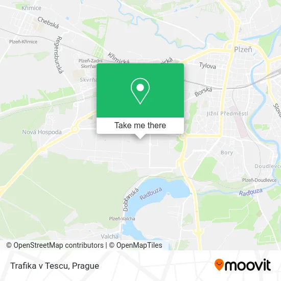 Карта Trafika v Tescu