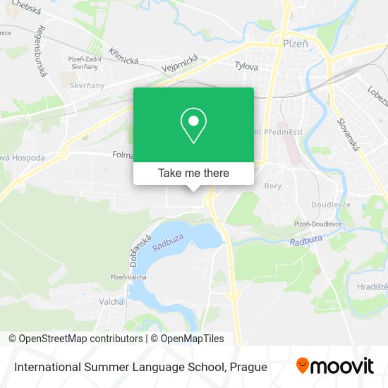 Карта International Summer Language School