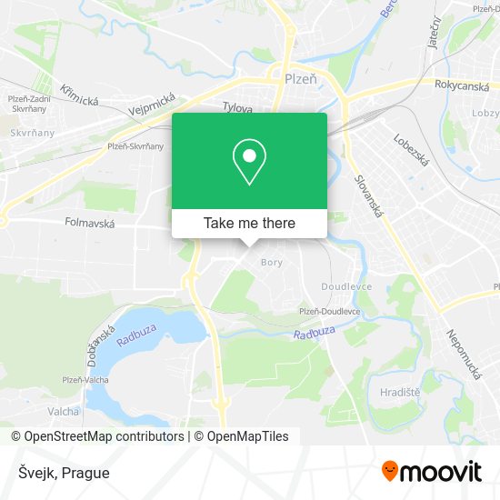 Карта Švejk