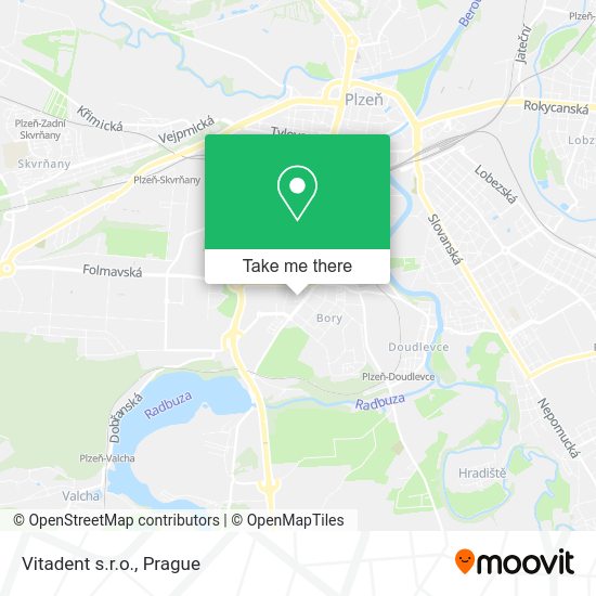 Карта Vitadent s.r.o.