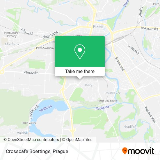 Карта Crosscafe Boettinge