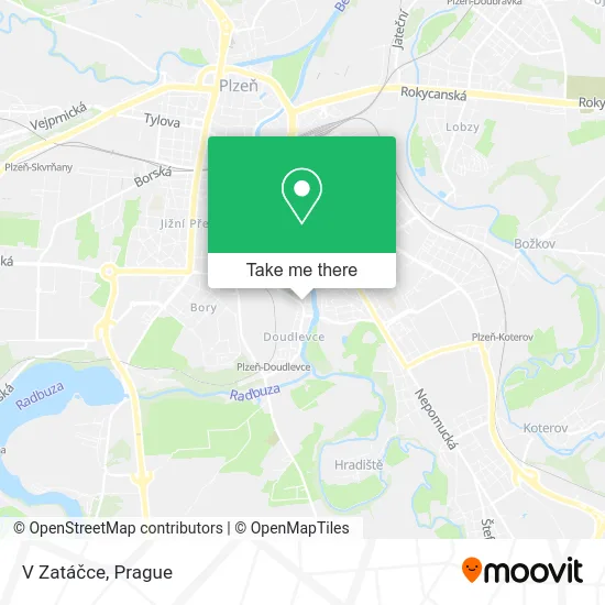 Карта V Zatáčce