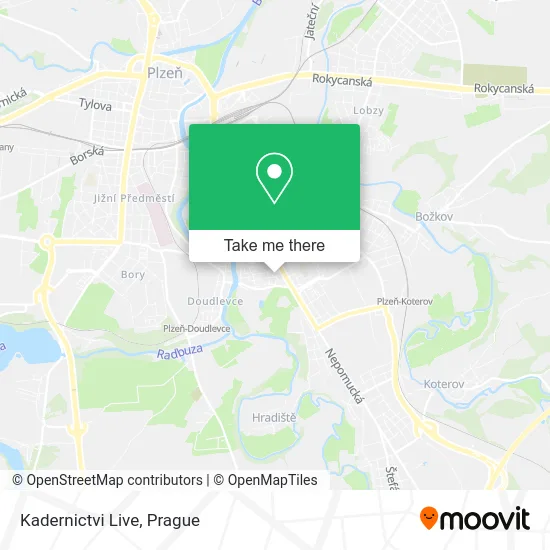 Карта Kadernictvi Live