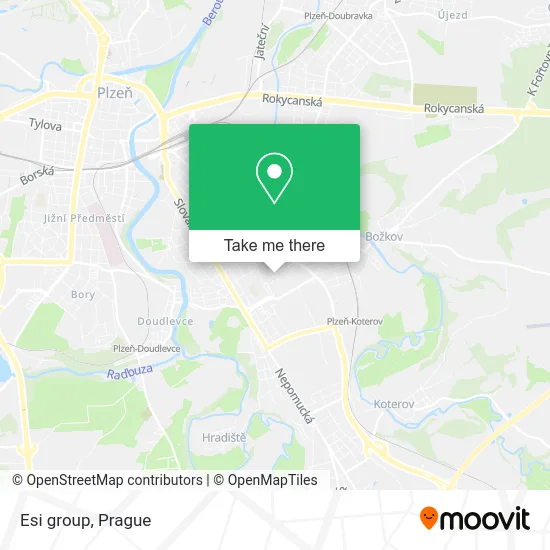 Карта Esi group