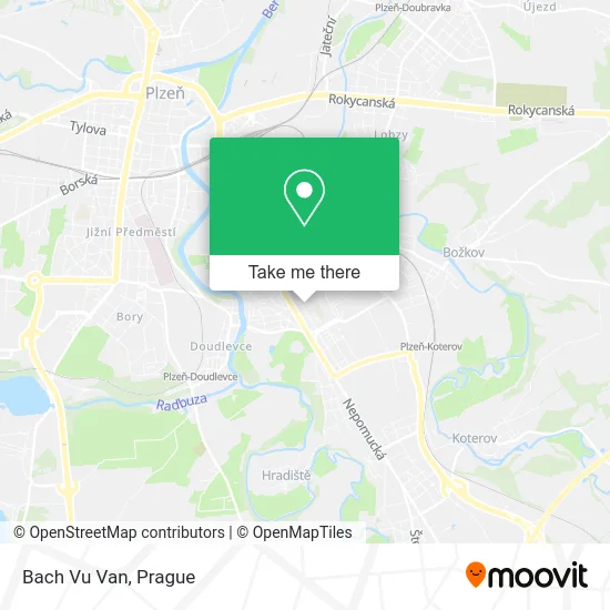 Карта Bach Vu Van