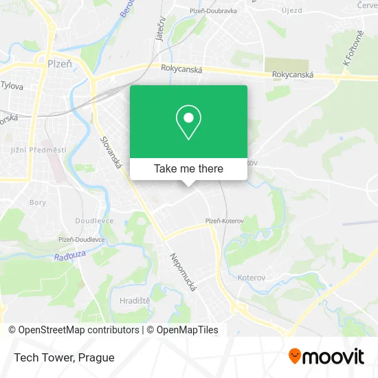 Карта Tech Tower