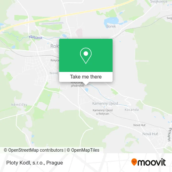 Карта Ploty Kodl, s.r.o.