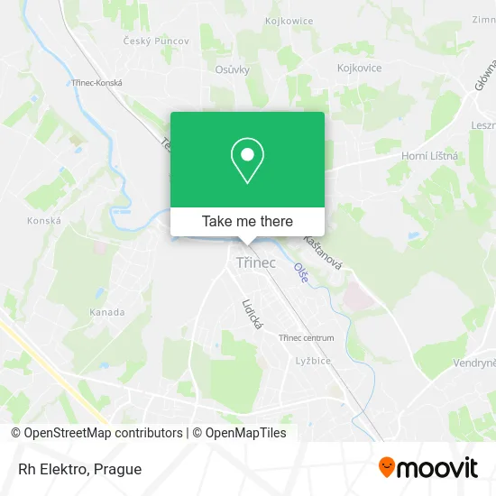 Карта Rh Elektro