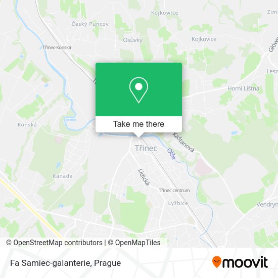 Карта Fa Samiec-galanterie