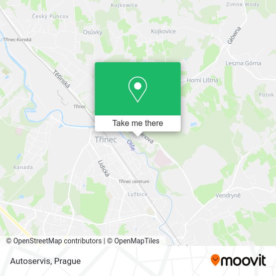 Карта Autoservis