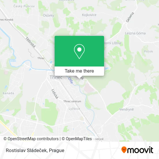 Карта Rostislav Sládeček