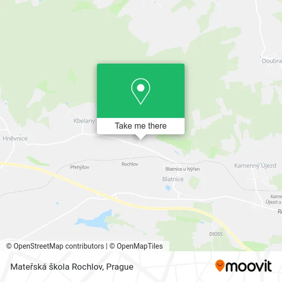 Mateřská škola Rochlov map