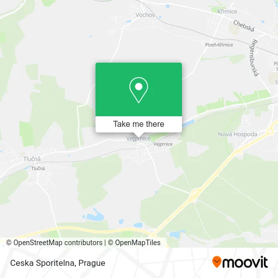 Ceska Sporitelna map