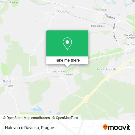 Карта Nalevna u Davidka