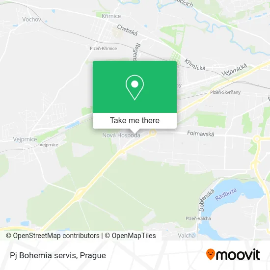Карта Pj Bohemia servis