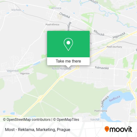 Карта Most - Reklama, Marketing