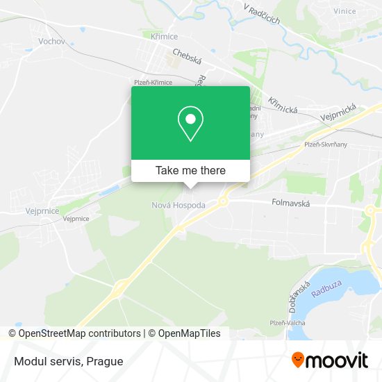 Карта Modul servis