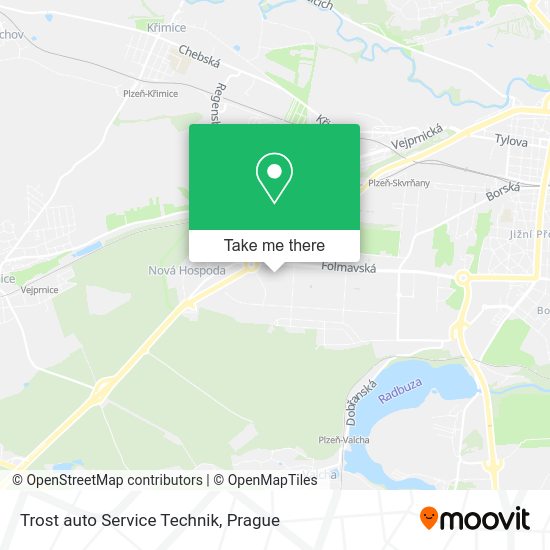 Карта Trost auto Service Technik
