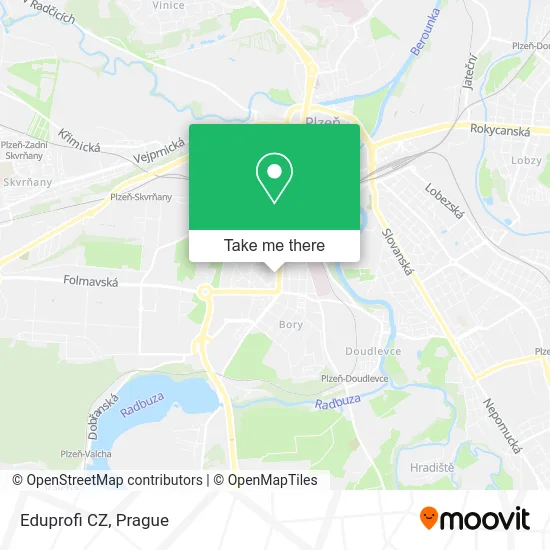 Карта Eduprofi CZ