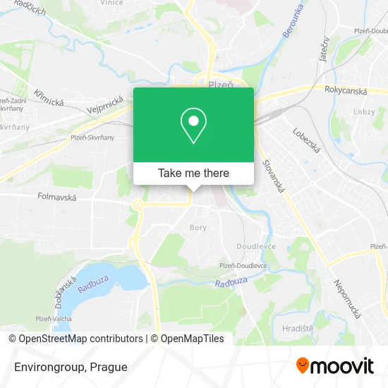 Карта Environgroup