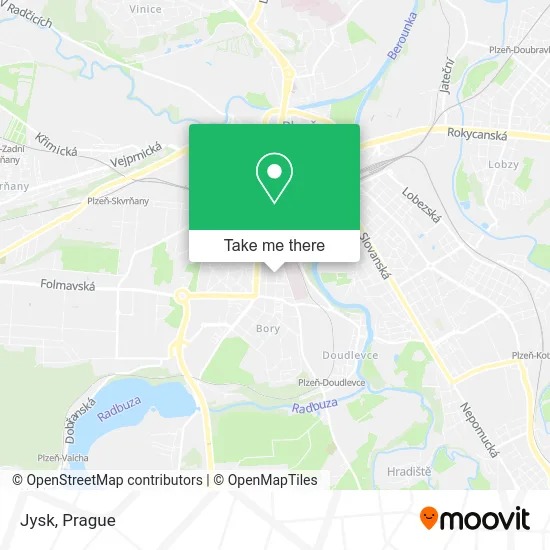 Jysk map