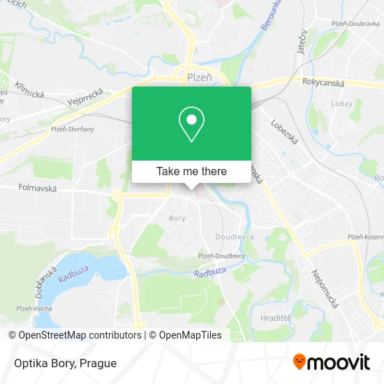 Карта Optika Bory