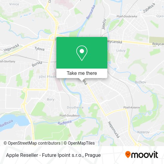 Apple Reseller - Future Ipoint s.r.o. map