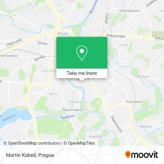 Карта Martin Kubeš
