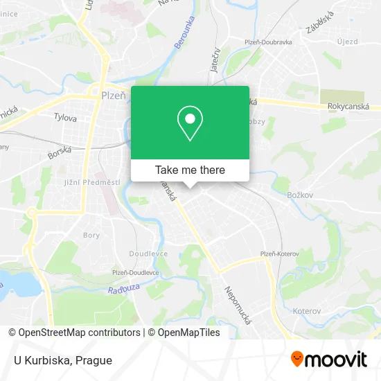 Карта U Kurbiska