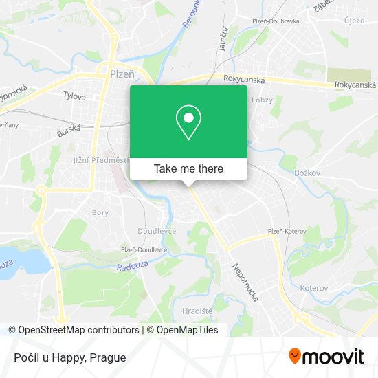 Карта Počil u Happy