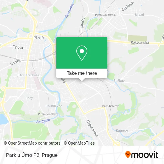 Карта Park u Úmo P2