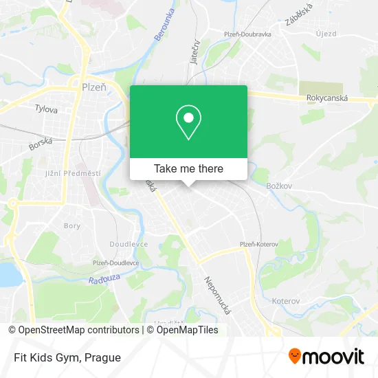 Карта Fit Kids Gym