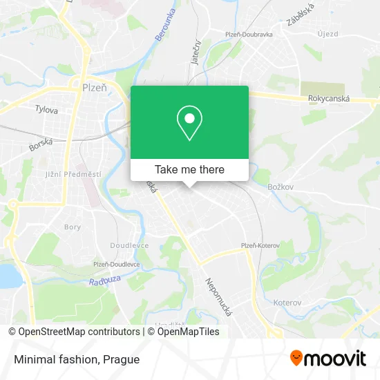 Карта Minimal fashion