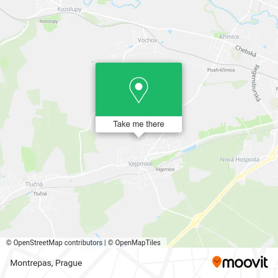 Карта Montrepas