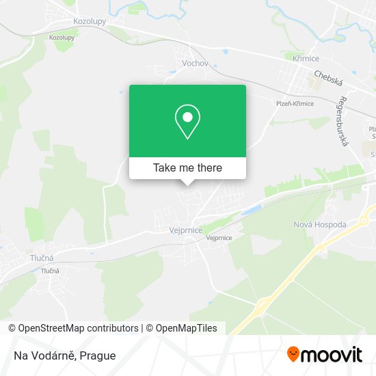 Карта Na Vodárně