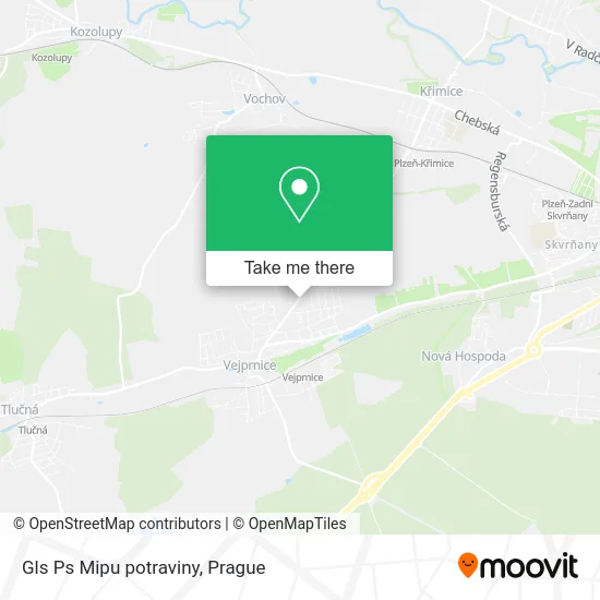 Gls Ps Mipu potraviny map