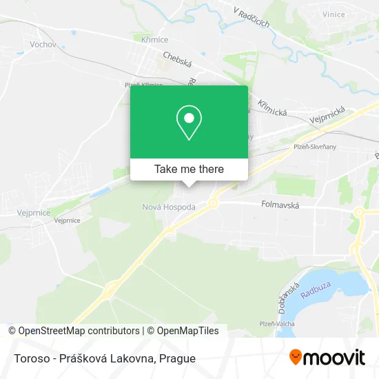 Карта Toroso - Prášková Lakovna