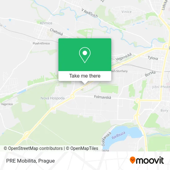 Карта PRE Mobilita